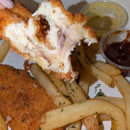 They gave me a raw chicken tender!! They gave me a raw chicken tender!!