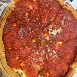 Build your own deep dish pizza