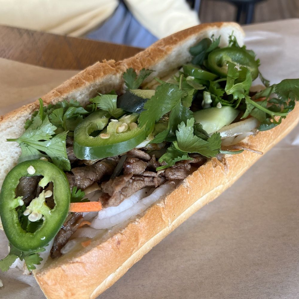 Lotus Banh Mi - Sunny-side Beef Banh Mi - Vietnamese Near Me - Naperville, Illinois
