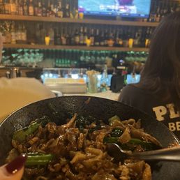 Pad see ew! Very delicious. Fun spot to watch games at Pad see ew! Very delicious. Fun spot to watch games at