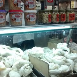 O Rei da Feijoada - Detalhe de algumas carnes, acima a paçoca de carne.