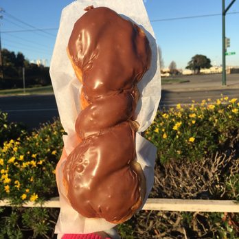 Hometown Donuts - Chocolate twist - Donuts Near Me - Alameda, California
