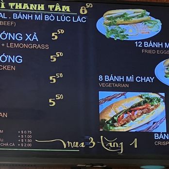 Thanh Tam Bakery - Menu 11/22/2025 - Vietnamese Near Me - Garden Grove, California Thanh Tam Bakery - Menu 11/22/2025 - Vietnamese Near Me - Garden Grove, California