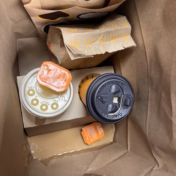 McDonald's - the contents of a bag of coffee - Burgers Near Me - San Antonio, Texas McDonald's - the contents of a bag of coffee - Burgers Near Me - San Antonio, Texas