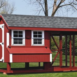 Kaufold's Country Sheds & Gazebos - Quaker Combination Chicken Coop