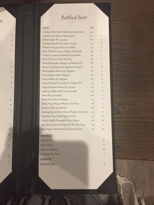 Menu photo 6 Blend Wine Room Visalia, CA