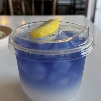 Malaya Tea Room - Pandan blue tea - Tea Rooms Near Me - Alameda, California