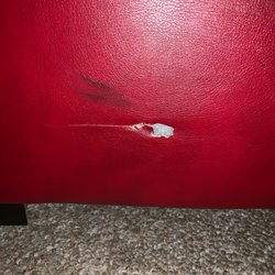 Ferrick Brothers Moving - Big hole in my ottoman
