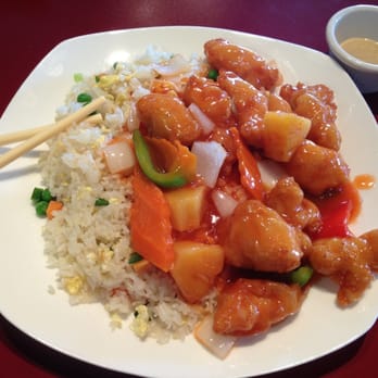 China Gourmet - Sweet 'n sour! With fried rice for an extra 1.00 - Chinese Near Me - Salem, Oregon China Gourmet - Sweet 'n sour! With fried rice for an extra 1.00 - Chinese Near Me - Salem, Oregon