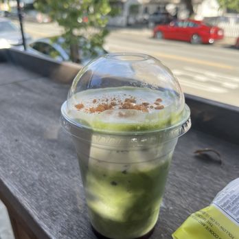 Pop Haus Coffee - Banana bread matcha - Coffee & Tea Near Me - Saratoga, California Pop Haus Coffee - Banana bread matcha - Coffee & Tea Near Me - Saratoga, California