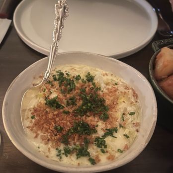 Gwen - Creamed leeks & onions - New American Near Me - Los Angeles, California