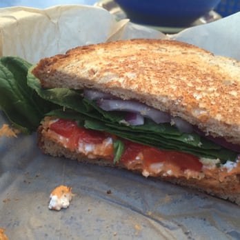 Blue Sky Cafe - Mediterranean Sandwich. Very delicious and filling. - Cafes Near Me - Fletcher, North Carolina Blue Sky Cafe - Mediterranean Sandwich. Very delicious and filling. - Cafes Near Me - Fletcher, North Carolina