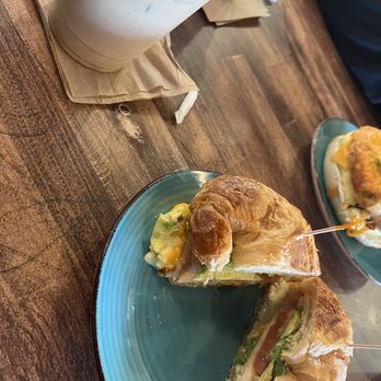 Cream & Sugar Cafe - Everything Croissant and Spanish Latte - Coffee & Tea Near Me - La Mirada, California Cream & Sugar Cafe - Everything Croissant and Spanish Latte - Coffee & Tea Near Me - La Mirada, California