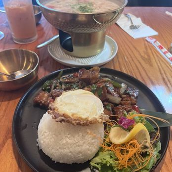 Ra-Moon - Pork belly and tom Kha soup - Thai Near Me - Orange Park, Florida Ra-Moon - Pork belly and tom Kha soup - Thai Near Me - Orange Park, Florida