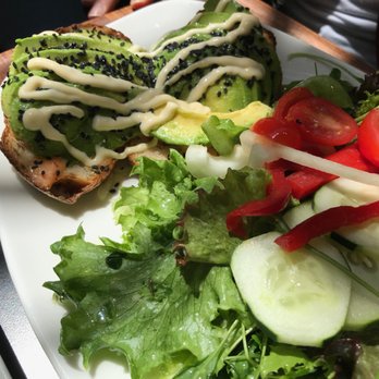 Ogawa Coffee - Ogawa's avocado toast is so good!  Love the seasoned mayo and black sesame seeds toppings. - Coffee & Tea Near Me - Boston, Massachusetts