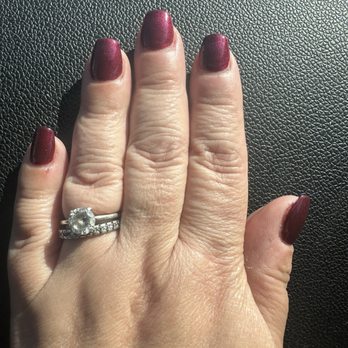 Herbal Head & Nail Spa - Gel x manicure color 701 - Nail Salons Near Me - Garden Grove, California