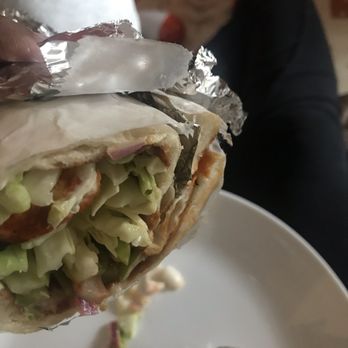 Chaat Bhavan - Dublin - Bad foil wrapping on a paneer wrap - Indian Near Me - Dublin, California