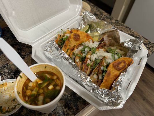 Birria & Barbacoa de Chivo Los Compadre's Taco Truck by null