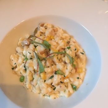 Wallsé - Summer 2017 RW dinner appetizer: Quark Spatzel (pasta with rabbit). So little rabbit meat, but very creamy and yummy. - Austrian Near Me - New York, New York Wallsé - Summer 2017 RW dinner appetizer: Quark Spatzel (pasta with rabbit). So little rabbit meat, but very creamy and yummy. - Austrian Near Me - New York, New York