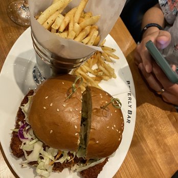 Beverly Bar - Fried Chicken Sandwich - Wine Bars Near Me - Beverly Hills, California