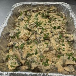 Lauren's Kitchen - Chicken Marsala (mushroom cream sauce)