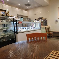 Tifa Chocolate & Gelato - Inside the cozy gelato shop.