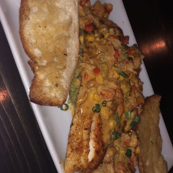 Craft Grill - Redfish Crawfish with Cilantro lime rice - Southern Near Me - Tomball, Texas Craft Grill - Redfish Crawfish with Cilantro lime rice - Southern Near Me - Tomball, Texas
