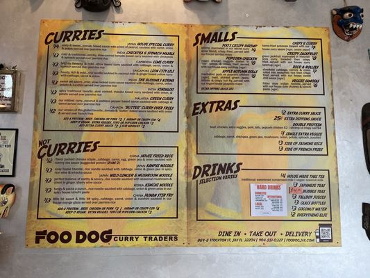 Menu photo 4 Foo Dog Curry Traders Jacksonville, FL