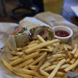 Jack Astor's Bar and Grill - Chicken and goat cheese sandwich.