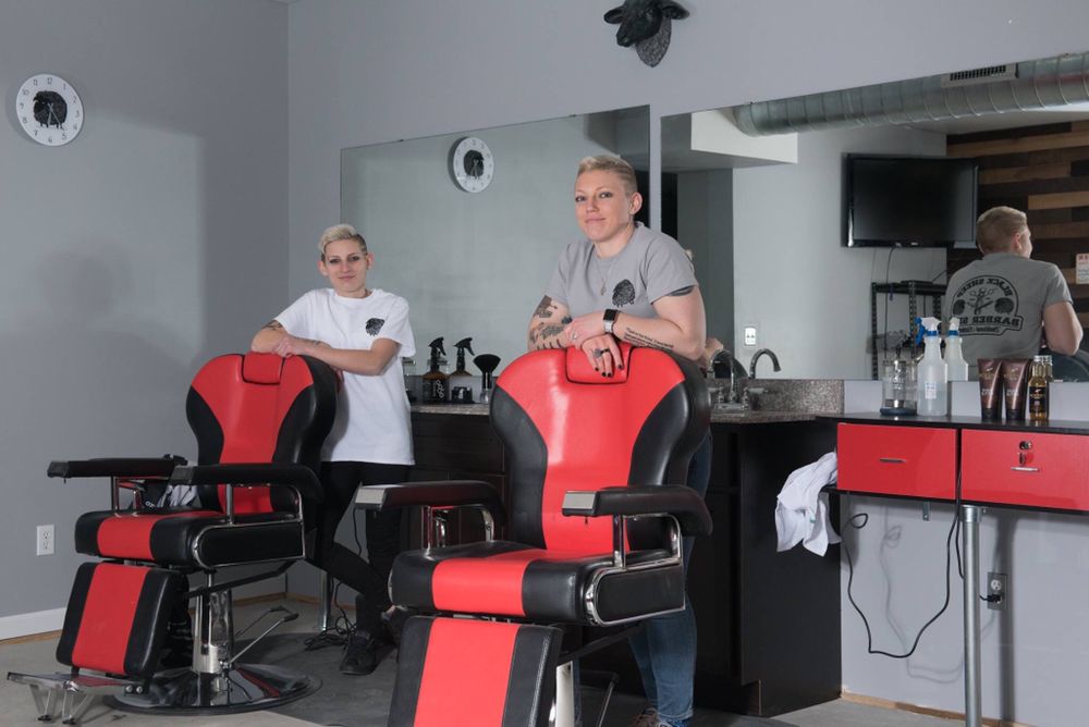 Black Sheep Barbers Logo