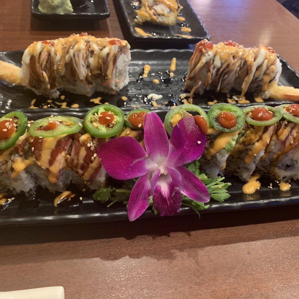 KANZI - Temptation roll and Geisha roll! Amazing! - Sushi Bars Near Me - The Colony, Texas KANZI - Temptation roll and Geisha roll! Amazing! - Sushi Bars Near Me - The Colony, Texas