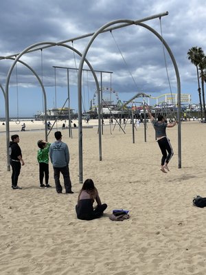 Original Muscle Beach Santa Monica by null