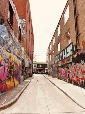 Graffiti Alley by null