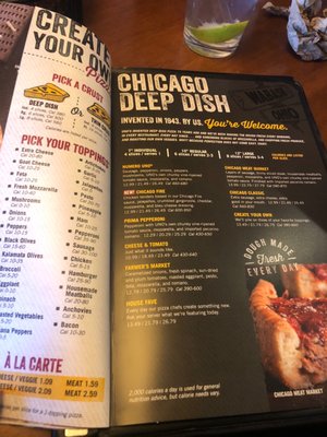 Menu photo 1 Uno Pizzeria & Grill Chester, PA Menu photo 1 Uno Pizzeria & Grill Chester, PA