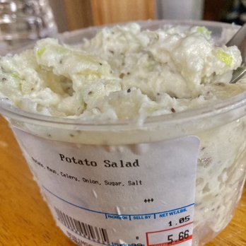 Robinsons's Deli - Robinson's Deli -- their "famous" potato salad (good, but contains added sugar, which IMO is unnecessary) - Delis Near Me - Villas, New Jersey