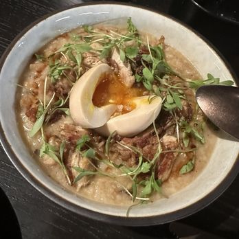 Little Plum - mushroom jook - Asian Fusion Near Me - Honolulu, Hawaii Little Plum - mushroom jook - Asian Fusion Near Me - Honolulu, Hawaii