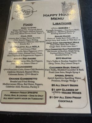 Menu photo 7 M’tucci’s Bar Roma Albuquerque, NM