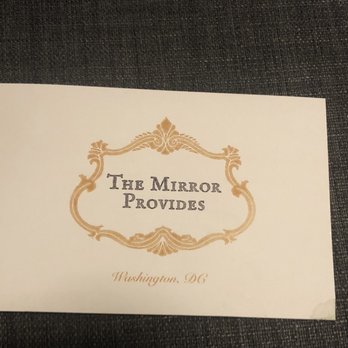 The Mirror - post card from the mirror - Cocktail Bars Near Me - Washington, DC, District of Columbia