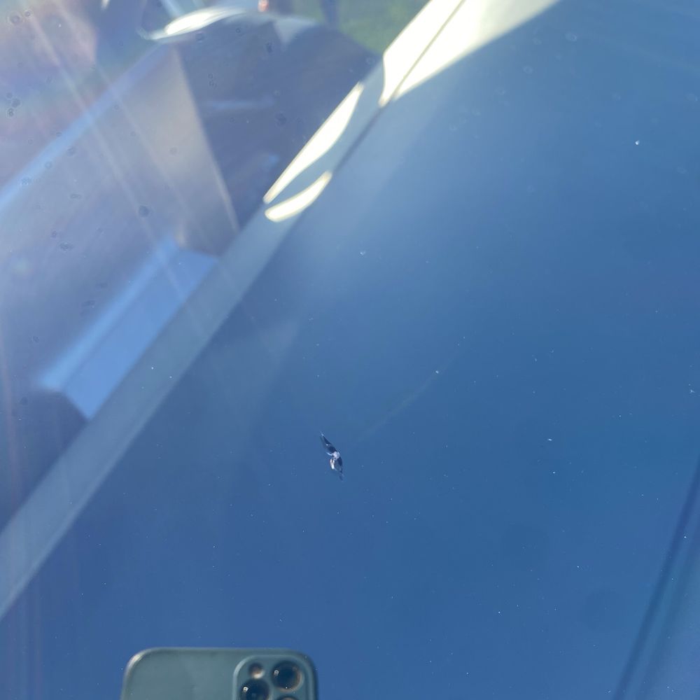 The chip on my car