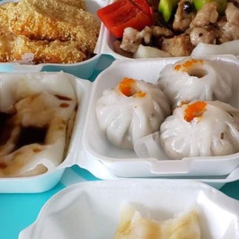 Sun Kong - Great for takeout too! Shrimp bean curd rolls, shrimp rice noodles, spare ribs and pepper, tarp dumplings - Dim Sum Near Me - Malden, Massachusetts