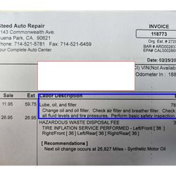 Steed Auto Repair - $78.58/2021