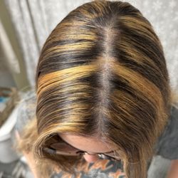Empire Beauty School - Uneven, orange hair