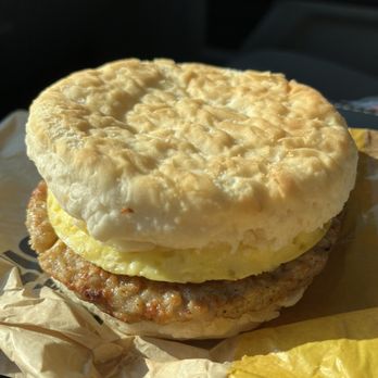 QuikTrip - Sausage Egg n Cheese Biscuit - Huge and Delicious - Gas Stations Near Me - Elgin, Texas