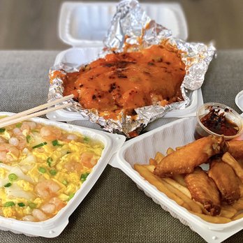 Local Cafe - COVID DELIVERY: HK Baked Pork Chop Rice ($14.95), Chicken Wings w/ fries ($12.95), Shrimp & Runny Egg Chow Fun ($14.95) - Chinese Near Me - Cupertino, California Local Cafe - COVID DELIVERY: HK Baked Pork Chop Rice ($14.95), Chicken Wings w/ fries ($12.95), Shrimp & Runny Egg Chow Fun ($14.95) - Chinese Near Me - Cupertino, California