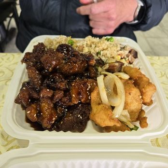 Asia Delicious Kitchen - 2 item, sesame chicken,  S&P fish, all fried rice - Asian Fusion Near Me - Vallejo, California
