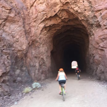 All Mountain Cyclery - Brilliant cycle tour saw bats in these old disused railway tunnels - Bikes Near Me - Boulder City, Nevada