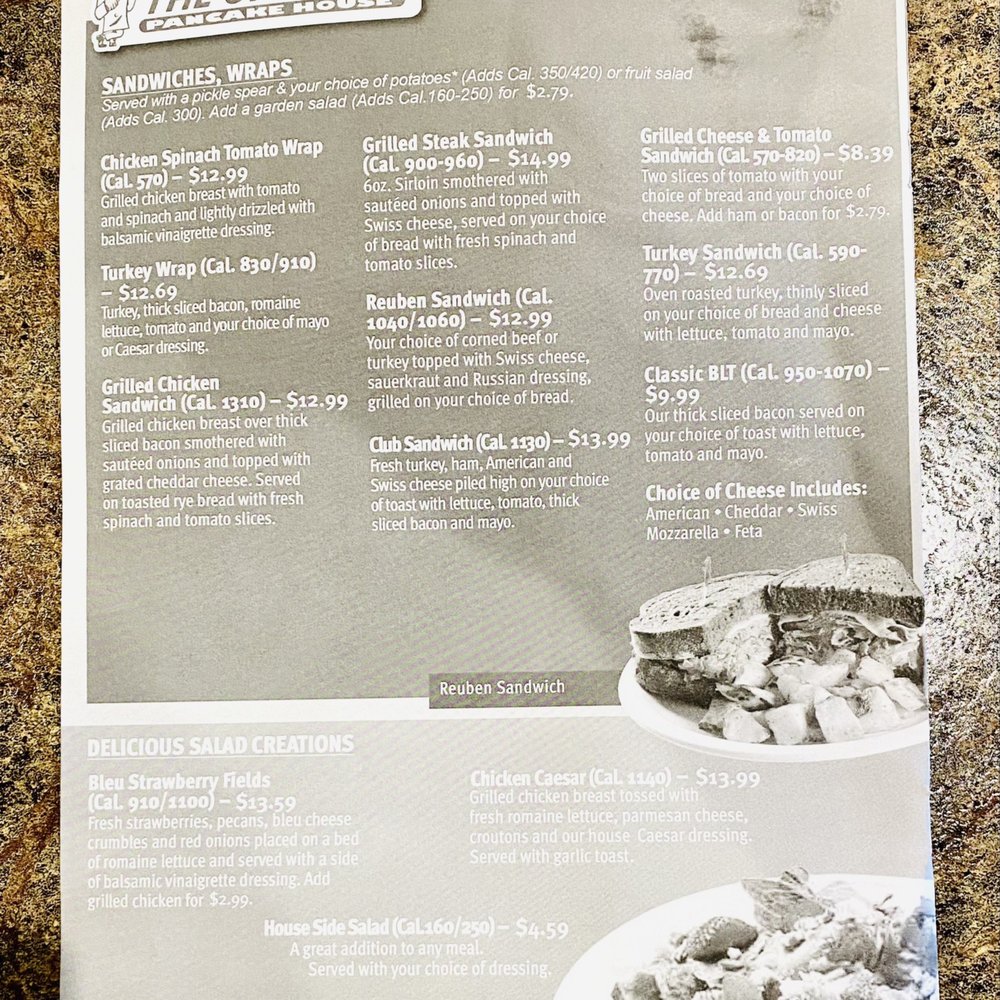 Original Pancake House - Summer Menu 2023 - Breakfast & Brunch Near Me - Boca Raton, Florida