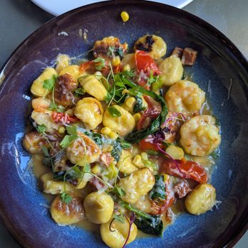 Edison James Island - Santiago Shrimp Gnocchi - Seafood Near Me - Charleston, South Carolina