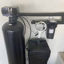 Geronimo and Sons Plumbing - Water softener and whole house filter install