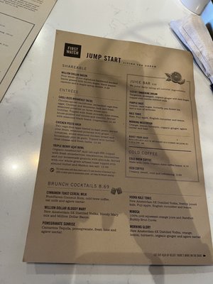 Menu photo 2 First Watch Lynchburg,, VA